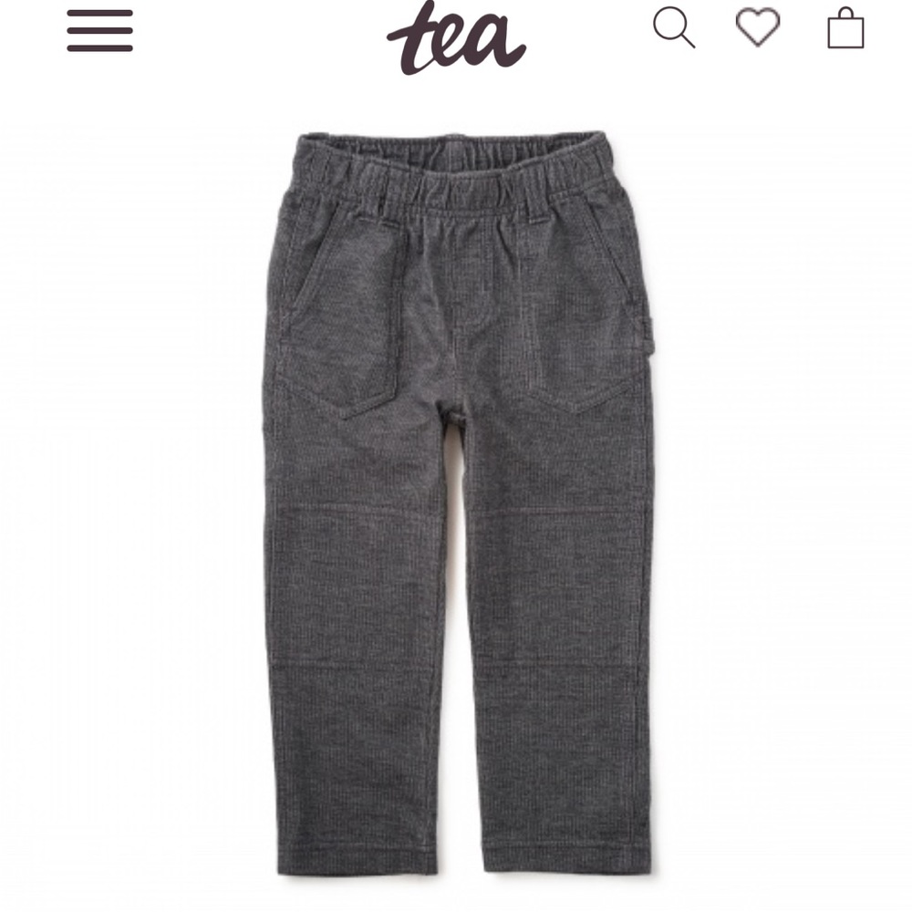 COPY - Tea Collection Denim look cargo everyday pant - Picture 4 of 6